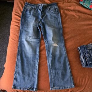 Nautica Women’s Boot Cut Jeans - Light Blue Denim